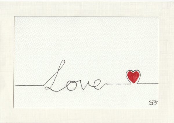 Greeting card- Love